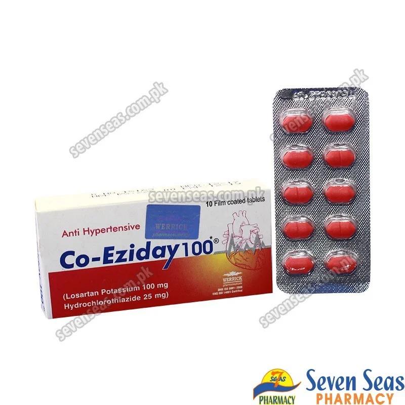 Co-Eziday (100/25Mg) 10 Tablets
