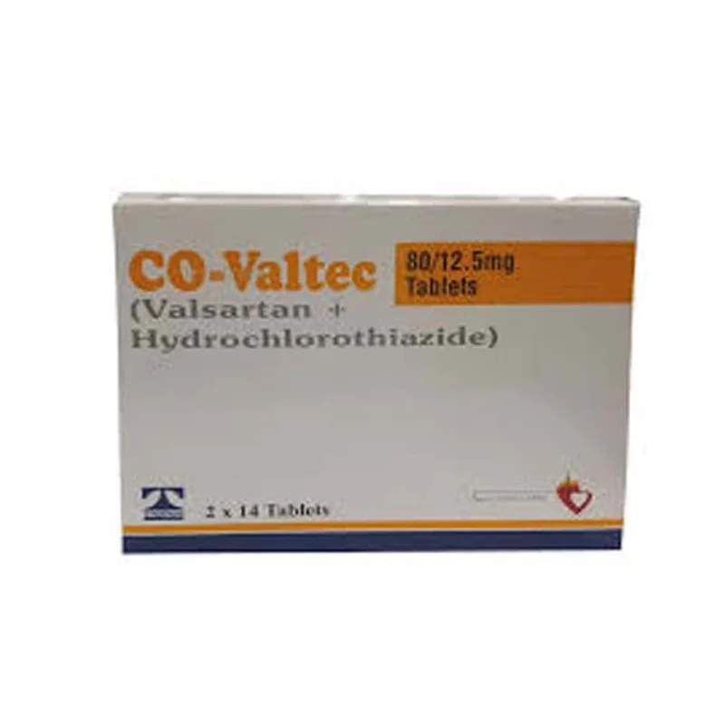 Co-Valtec (80/12.5Mg) 28 Tablets — authentic medicine packaging