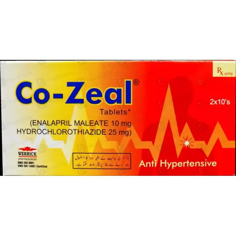 Co-Zeal (10/25Mg) 20 Tablets