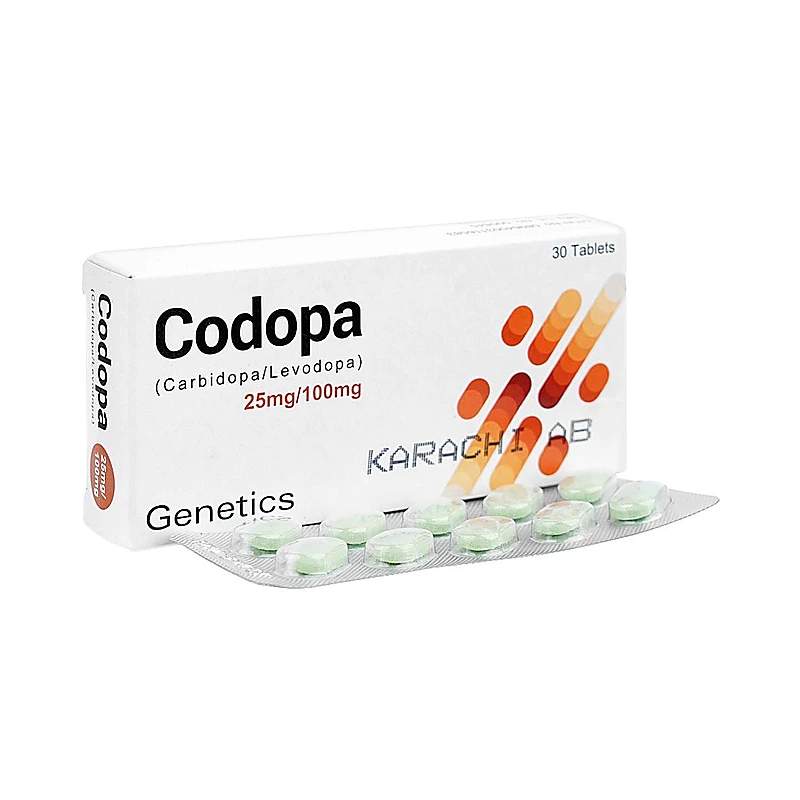 Codopa 25/100Mg Tab — authentic medicine packaging