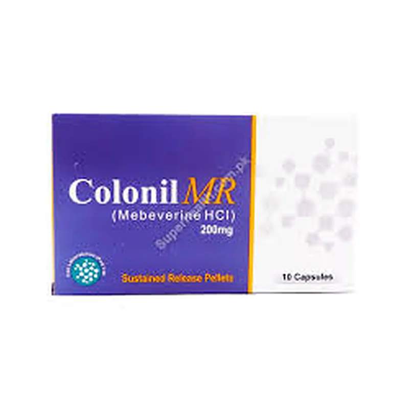 Colonil Mr (200Mg) 10 Capsules — authentic medicine packaging
