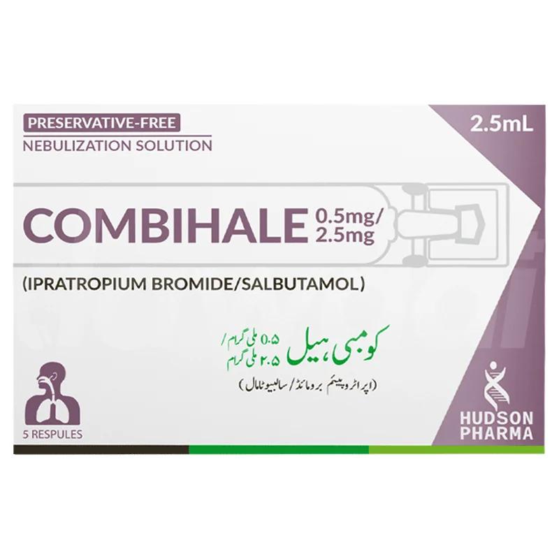 Combihale (0.5/2.5Mg) 10 Nebulization Solutions