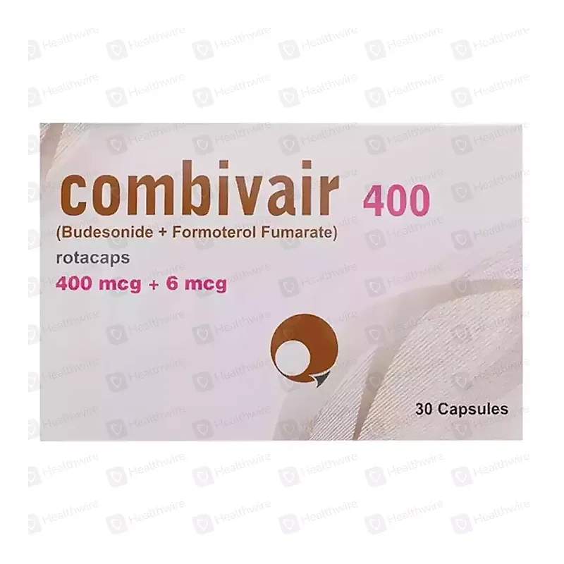 Combivair (400 Rotacaps) 40S — authentic medicine packaging