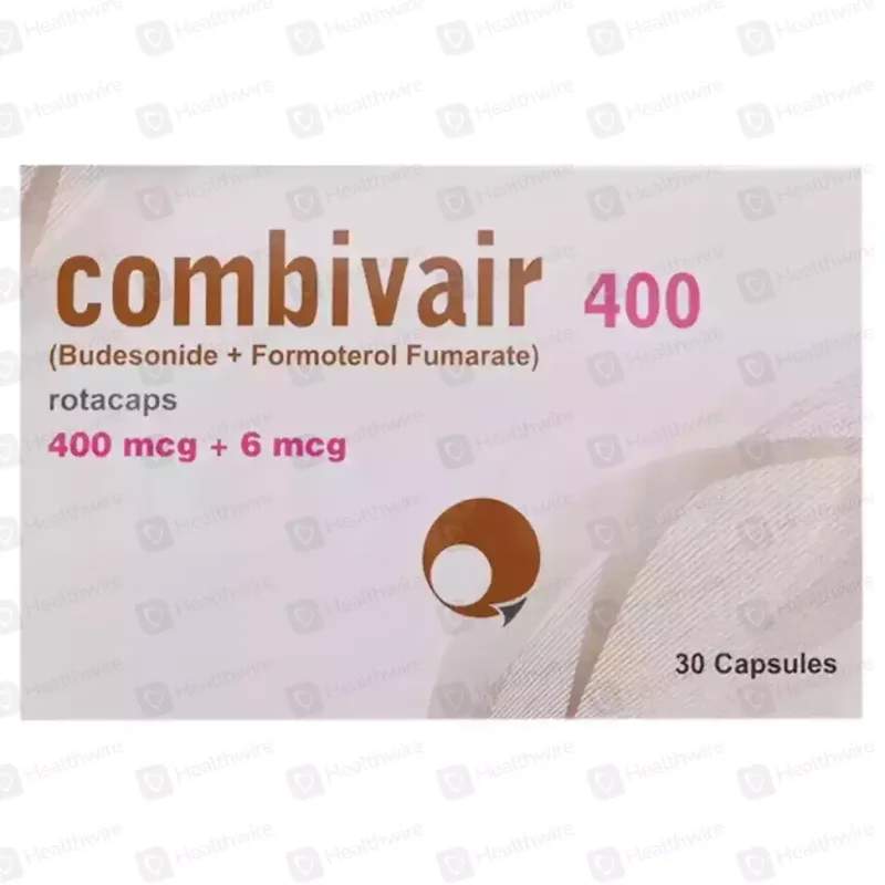 Combivair Forte (400/6Mcg) 30 Capsules — authentic medicine packaging