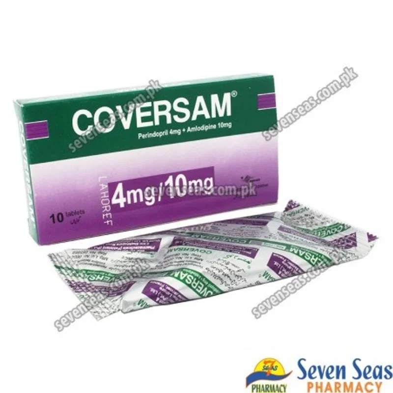 Coversam (4/10Mg) 10 Tablets β authentic medicine packaging