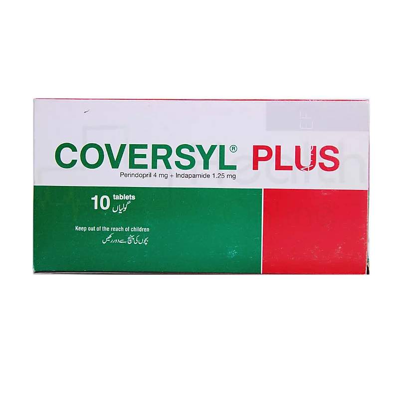 Coversyl (4Mg) 10 Tablets — authentic medicine packaging