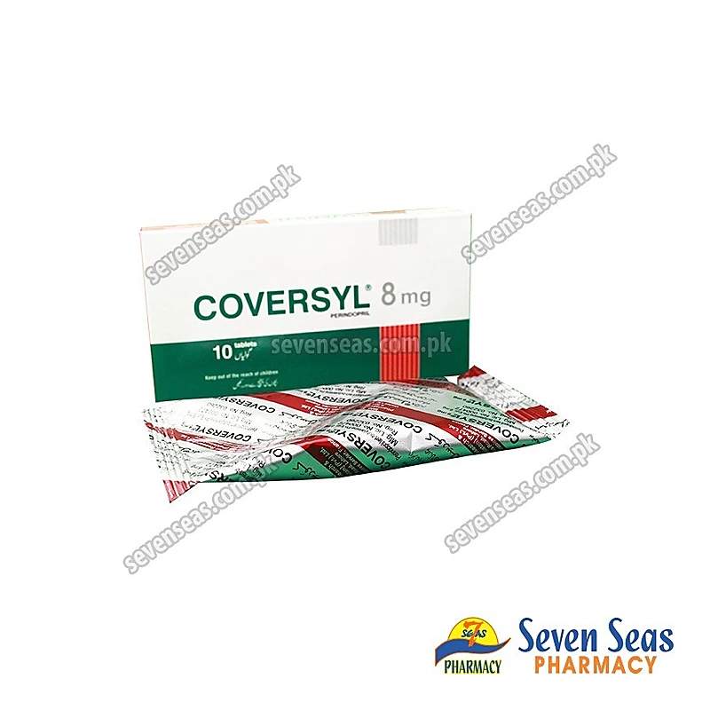 Coversyl (8Mg) 10 Tablets — authentic medicine packaging