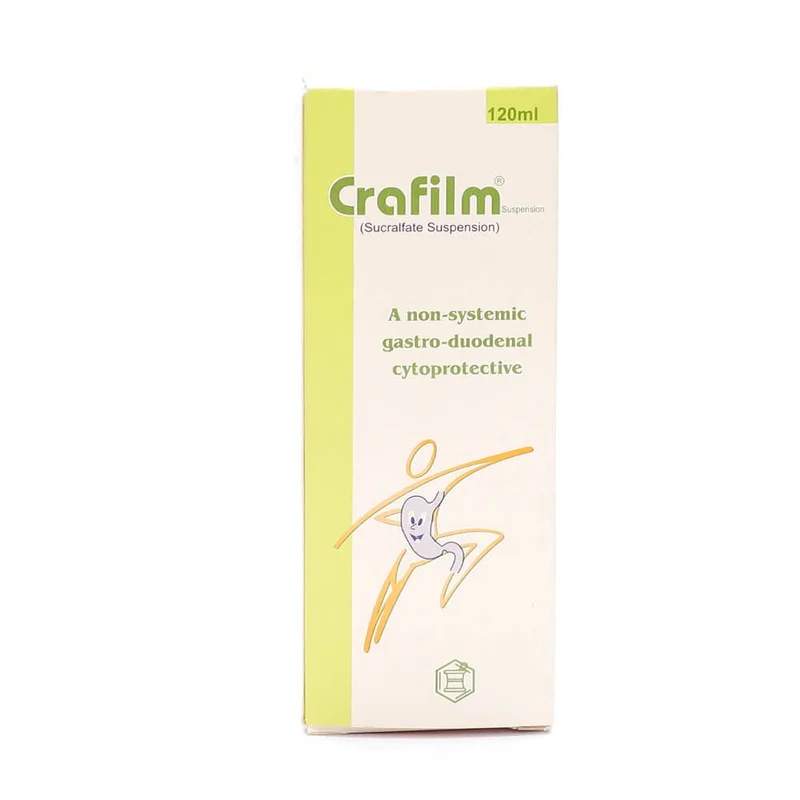 Crafilm (1G/5Ml) 120Ml Syrup — authentic medicine packaging