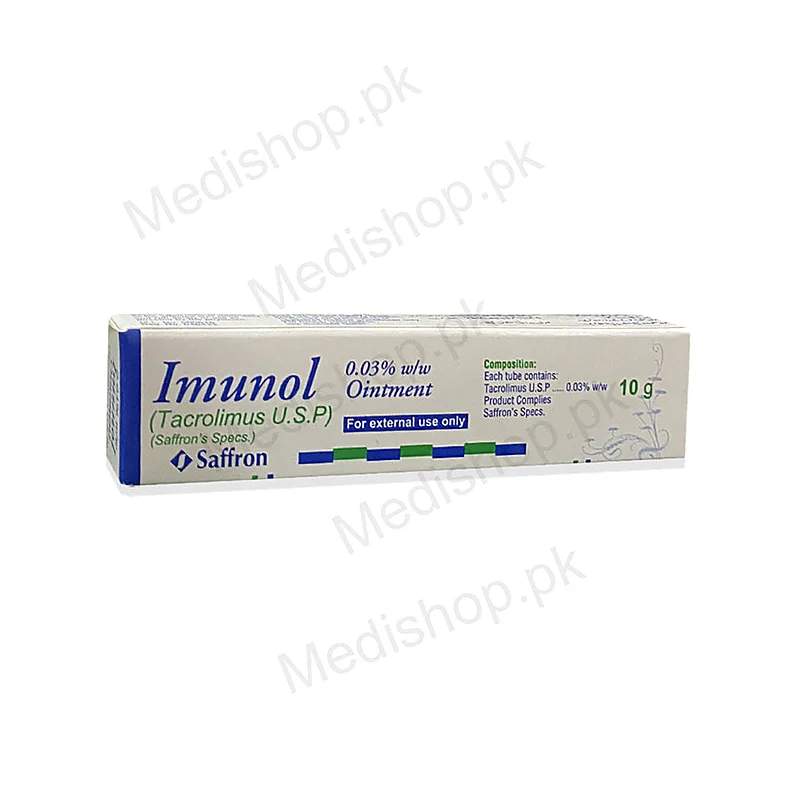 Crolimus (0.1%) 30G Ointment — authentic medicine packaging