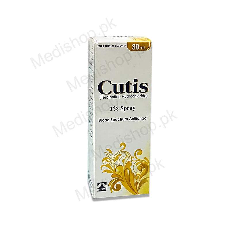Cutis (1%) 30Ml Spray — authentic medicine packaging