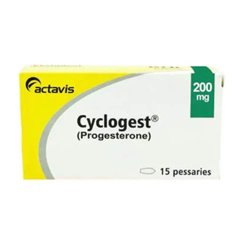 Cyclogest (200Mg) 15 Pessaries — authentic medicine packaging
