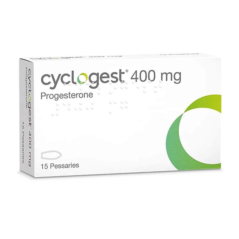 Cyclogest (400Mg) 15 Pessaries — authentic medicine packaging