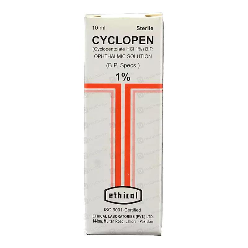 Cyclopen (1%) 10Ml Eye Drops