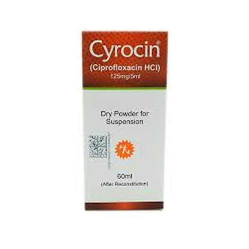 Cyrocin (125Mg/5Ml) 60Ml Suspension — authentic medicine packaging