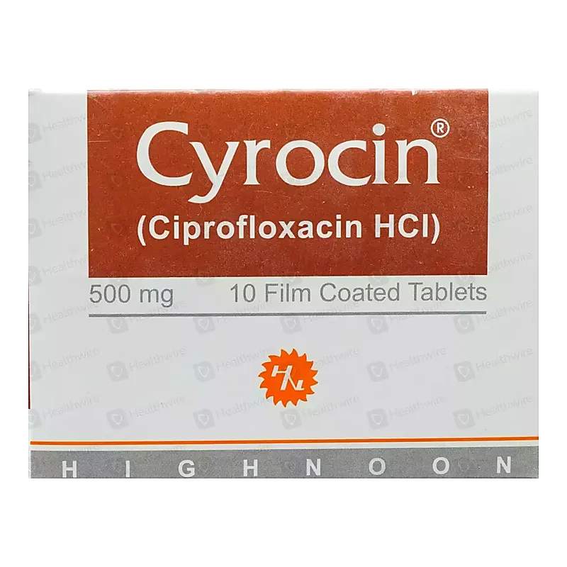 Cyrocin (250Mg) 10 Tablets — authentic medicine packaging