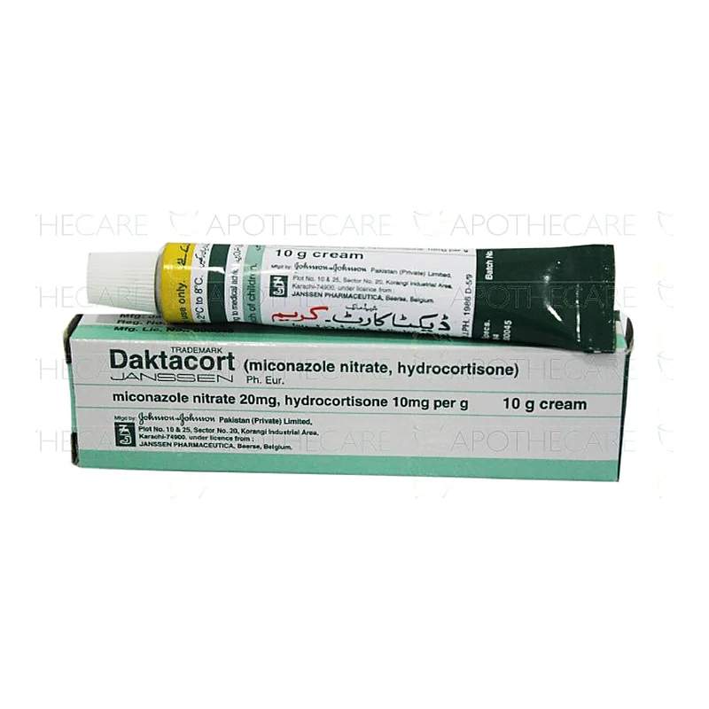 Daktacort (20/10Mg) 10G Cream — authentic medicine packaging