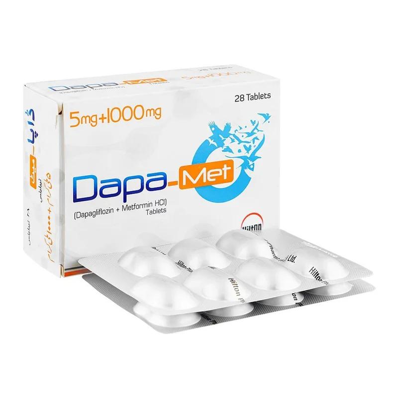 Dapa-Met (5/1000Mg) 28 Tablets