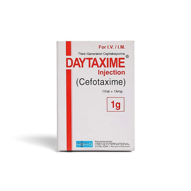 Daytaxime (1G) 1 Injection — authentic medicine packaging