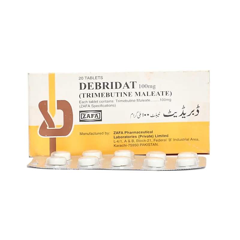Debridat (200Mg) 20 Tablets — authentic medicine packaging
