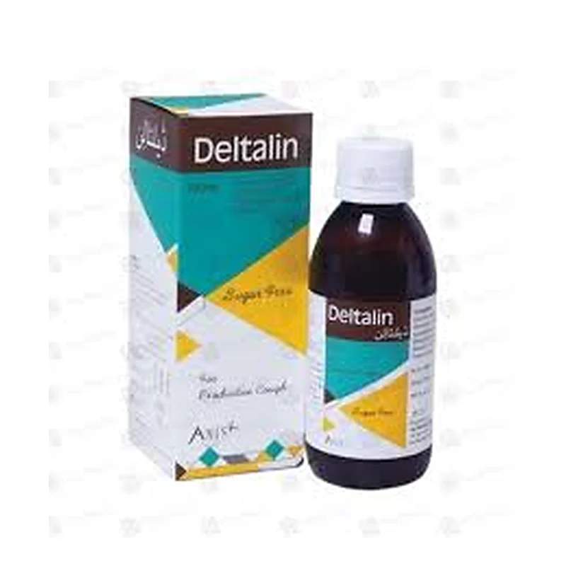 Deltalin (120Ml) Syrup — authentic medicine packaging