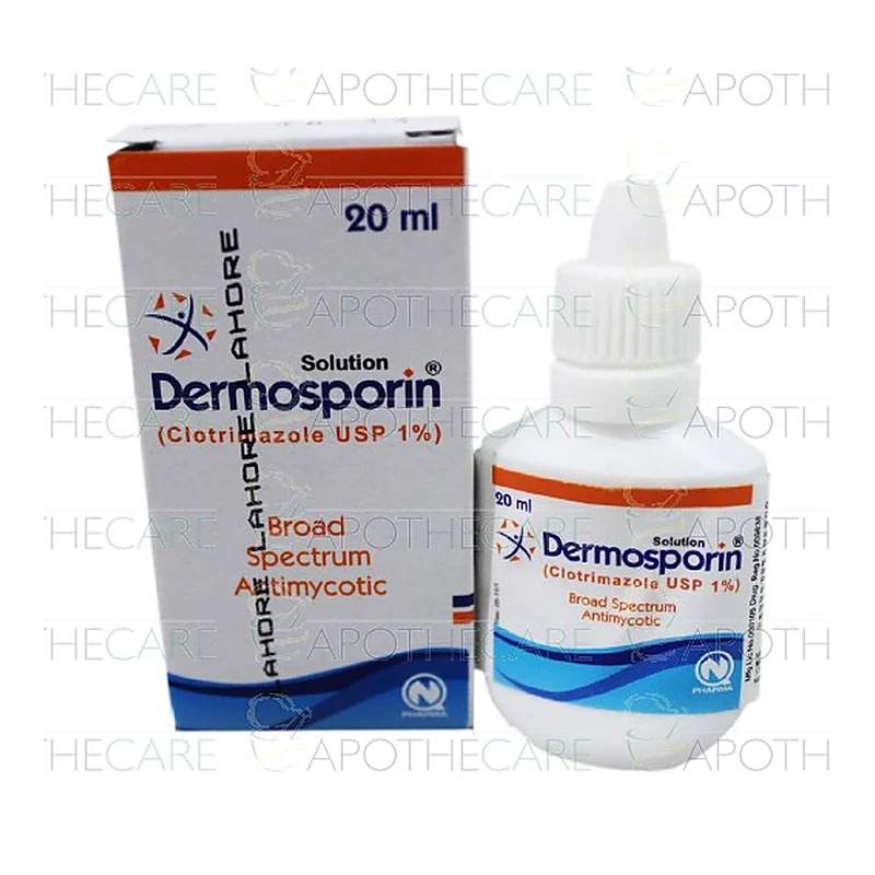 Dermosporin (1%) 20Ml Topical Solution — authentic medicine packaging