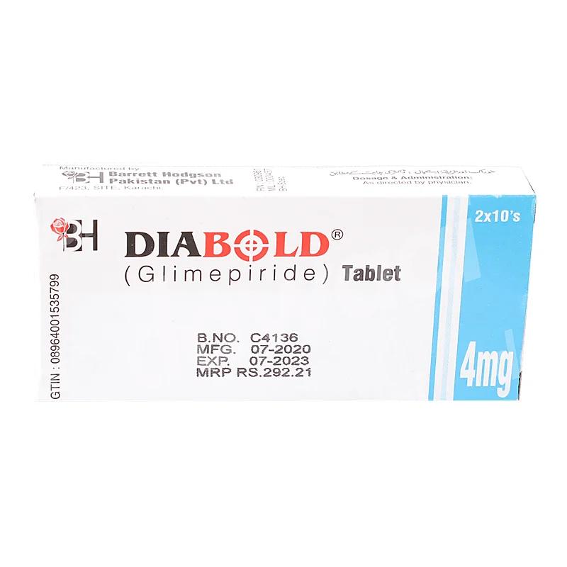 Diabold (4Mg) 20 Tablets