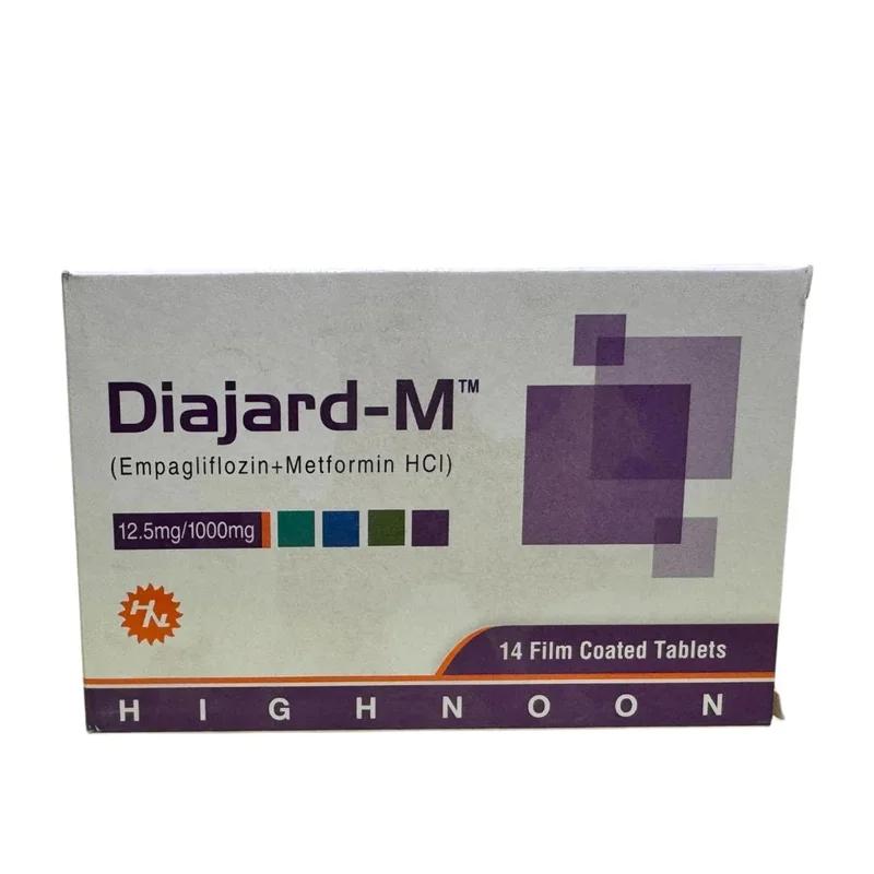 Diajard-M (12.5/1000Mg) 14 Tablets