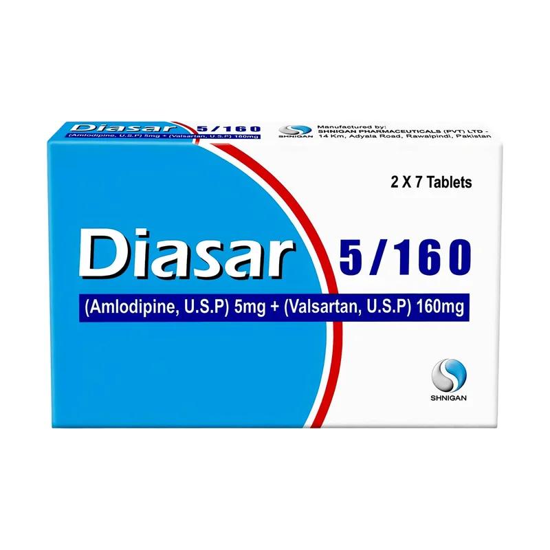 Diasar (5/160Mg) 14 Tablets
