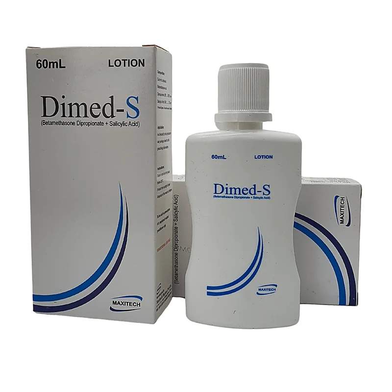 Dimed (60Ml) Lotion — authentic medicine packaging