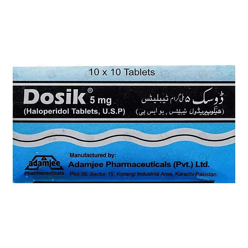 Dosik (5Mg) 100 Tablets — authentic medicine packaging