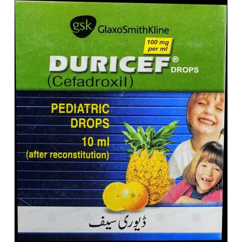 Duricef (100Mg/Ml) 10Ml Pediatric Oral Drops
