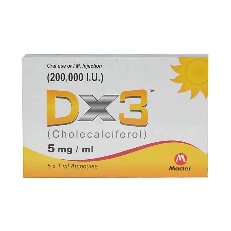 Dx3 (5Mg/Ml) 1Ml 5 Ampoule — authentic medicine packaging
