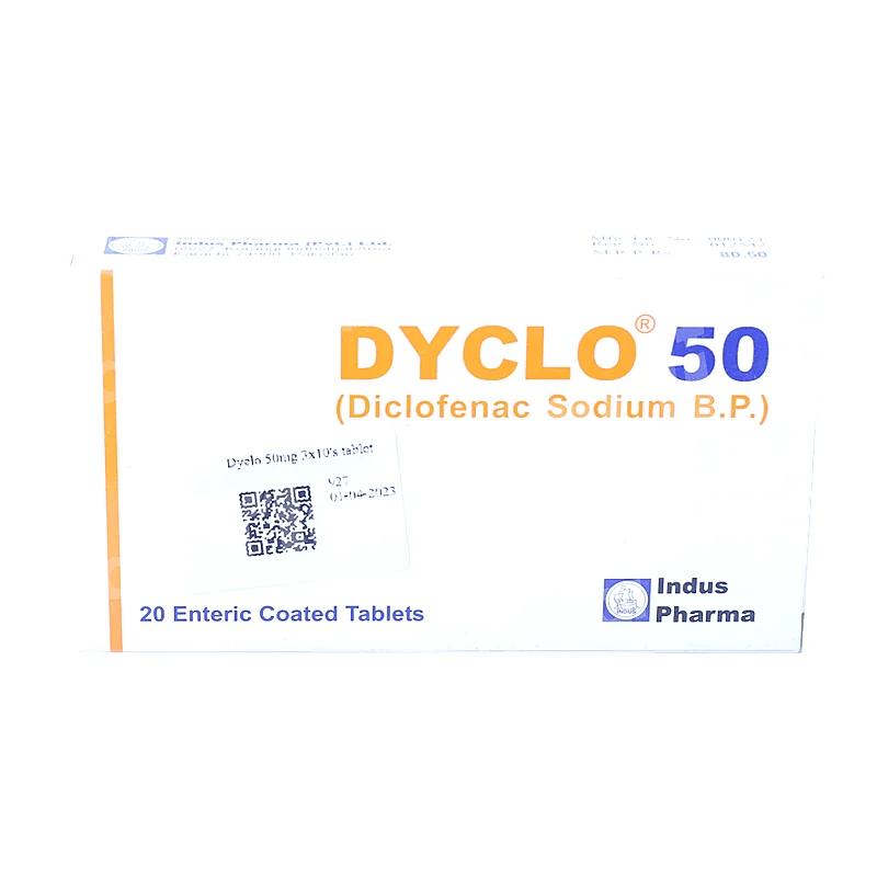 Dyclo (50Mg) 20 Tablets