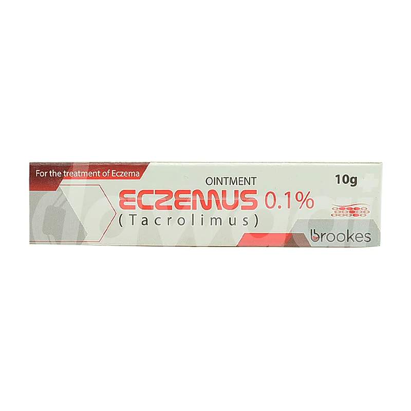 Eczemus (0.03%) 10G Skin Ointment — authentic medicine packaging