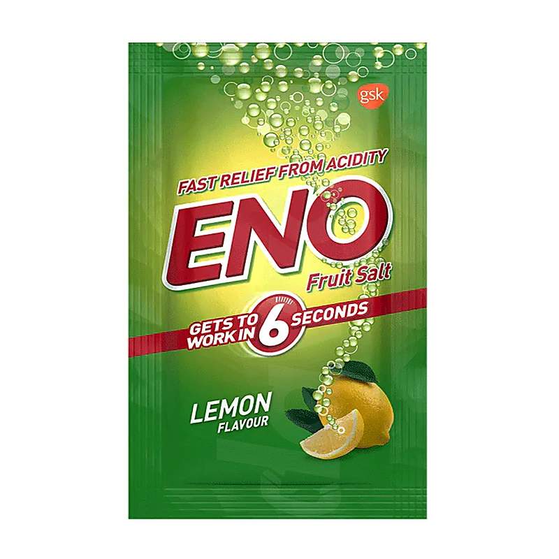 Eno Fruit Salt-Regular (5G) 72 Sachets — authentic medicine packaging