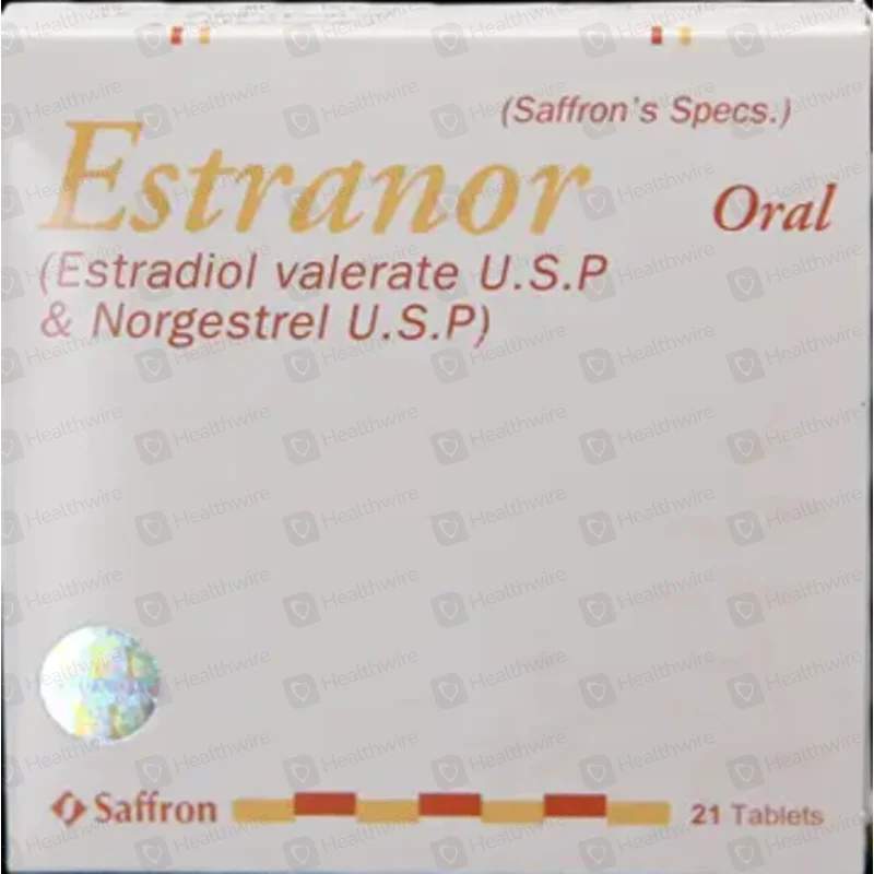 Estranor (2/0.5Mg) 21 Tablets — authentic medicine packaging