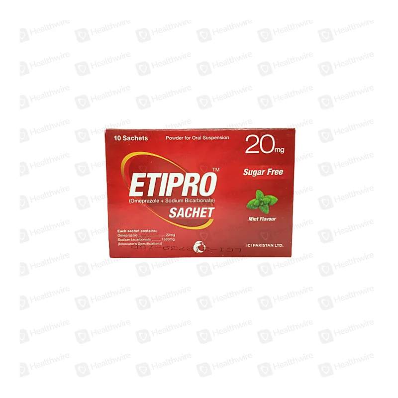 Etipro Insta (20Mg) 10S Sachet — authentic medicine packaging