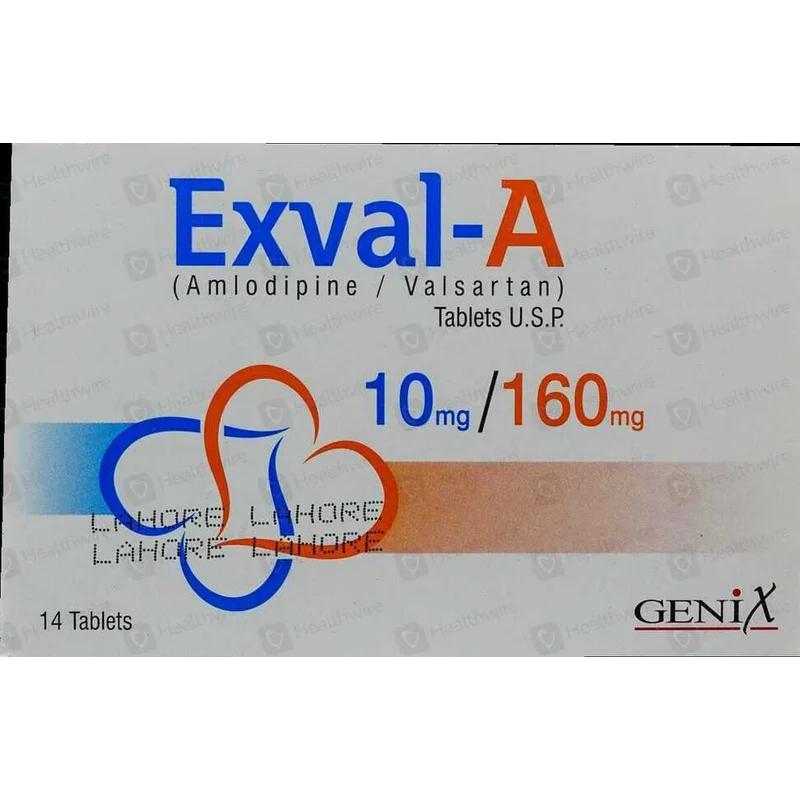 Exval-A (10/160Mg) 14 Tablets