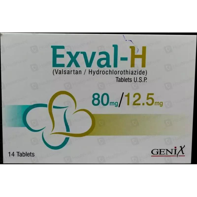Exval H (80/12.5Mg) 28 Tab