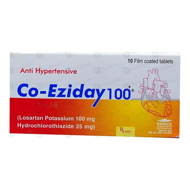 Eziday (50Mg) 20 Tablets — authentic medicine packaging