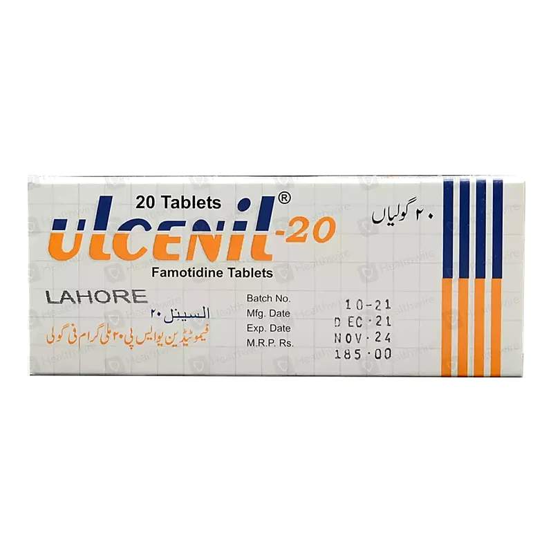Famot (20Mg) 20 Tablets — authentic medicine packaging