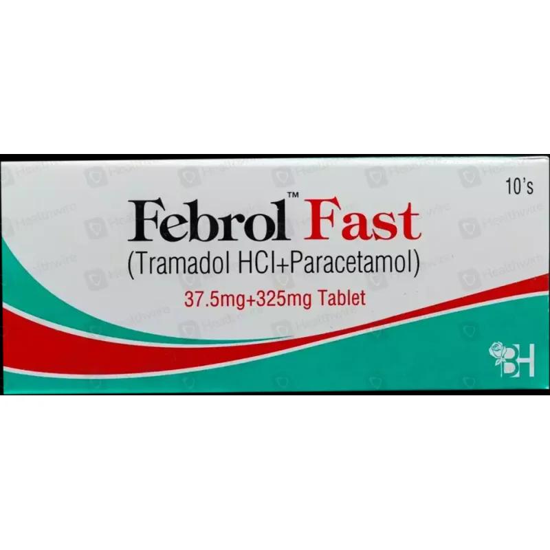Febrol Fast (37.5/325Mg) 10 Tablets