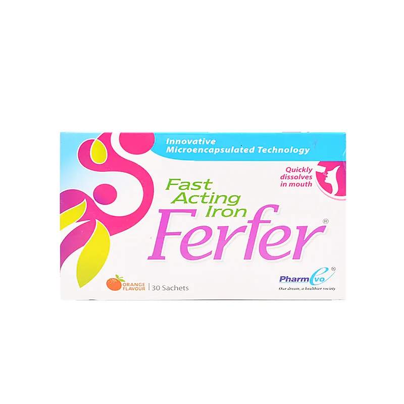 Ferfer Orange Sachet (10S) β authentic medicine packaging