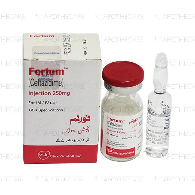Fortum (250Mg) 1 Vial Injection