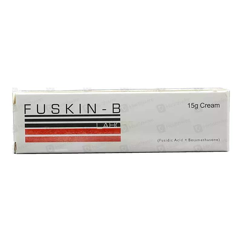Fuskin-B (2/0.1%) 15G Cream — authentic medicine packaging