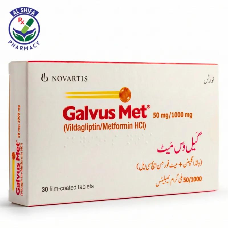 Galvus Met (50/1000Mg) 30 Tablets