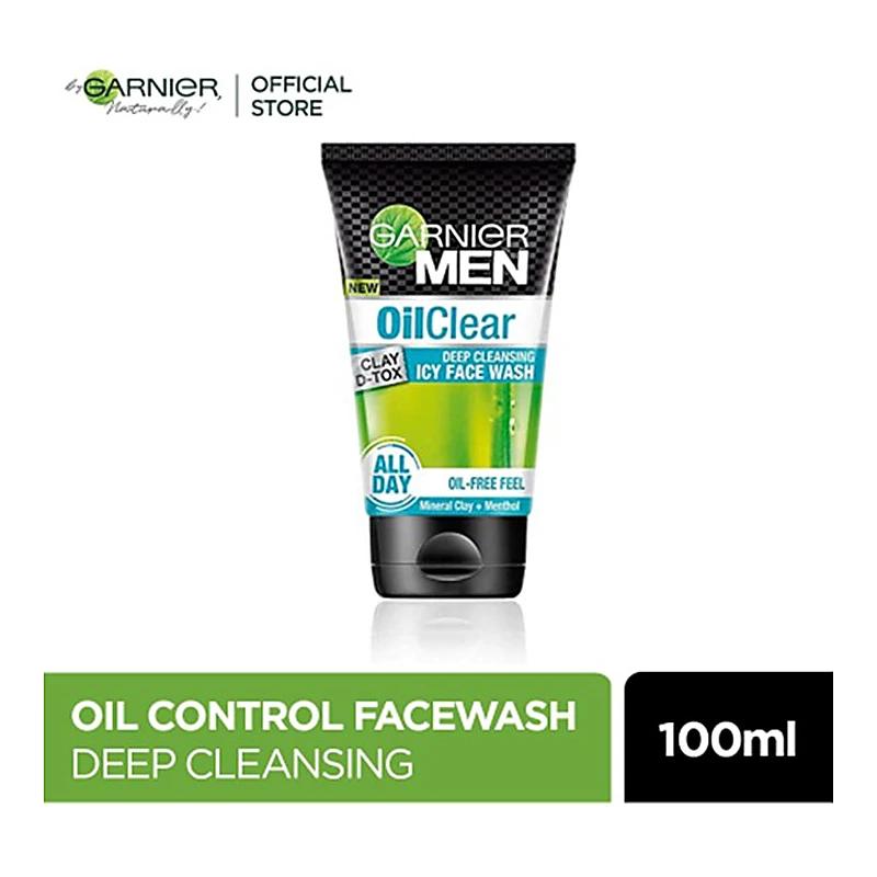 Garnier Men (Oil Clear) 100Ml Face Wash