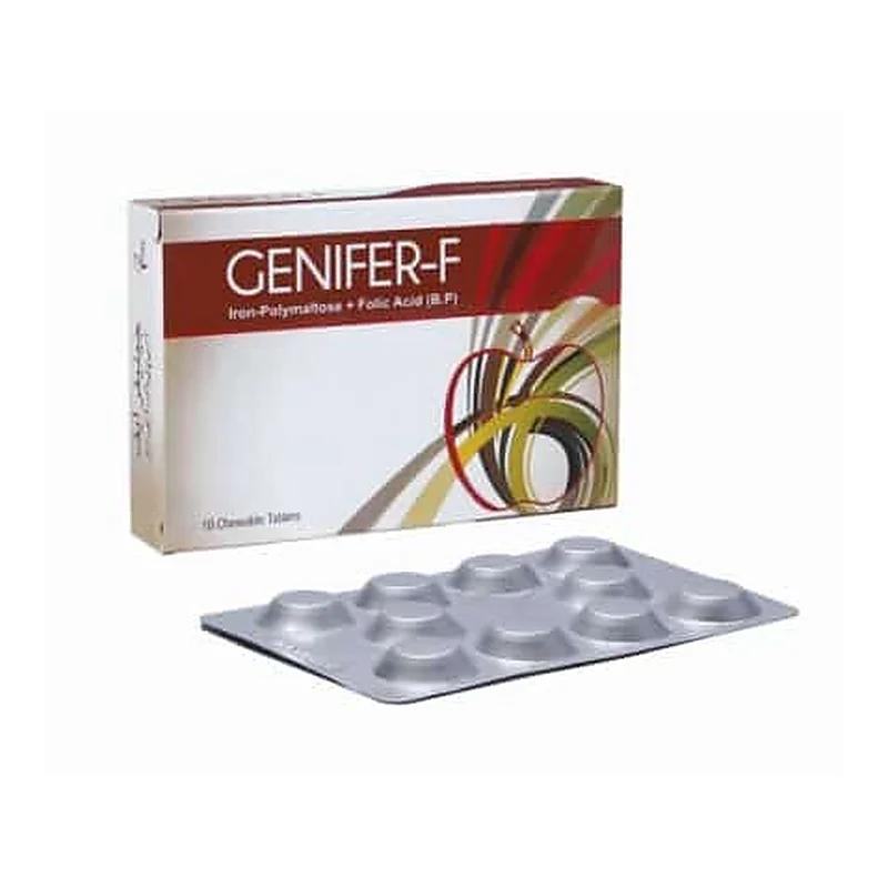 Genifer-F (100/0.35Mg) 10 Tablet