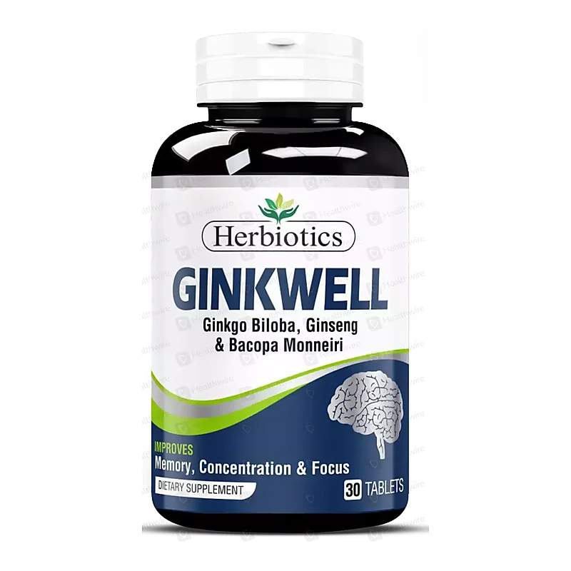 Ginkwell 30 Tablets — authentic medicine packaging
