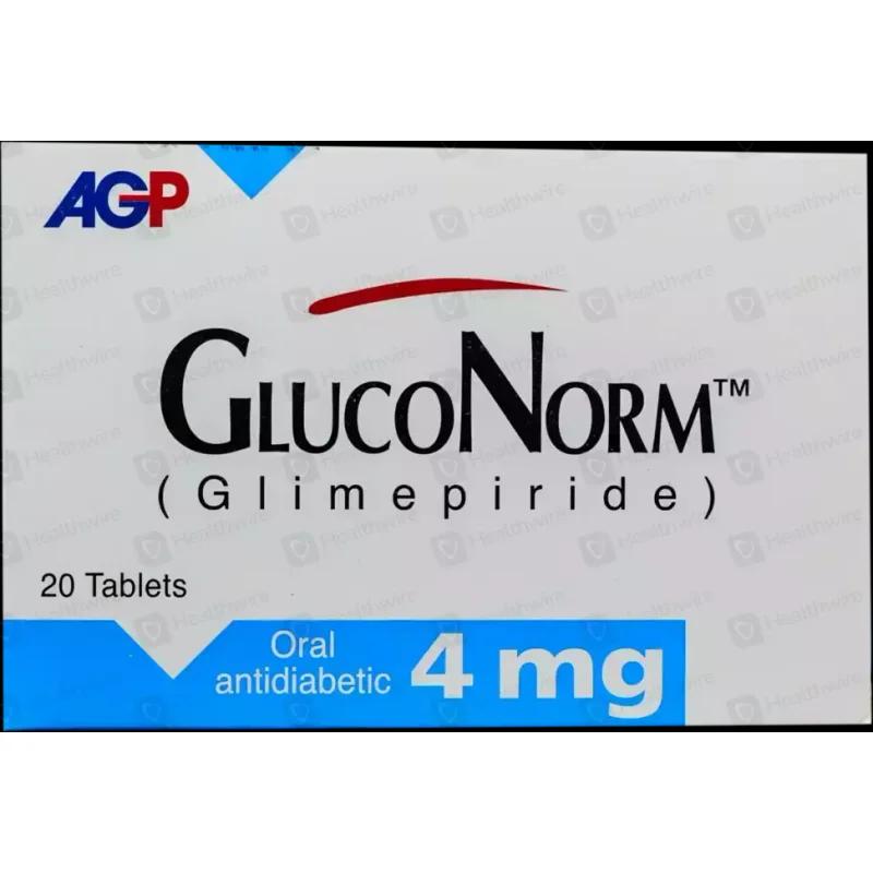 Gluconorm (4Mg) 20 Tablets